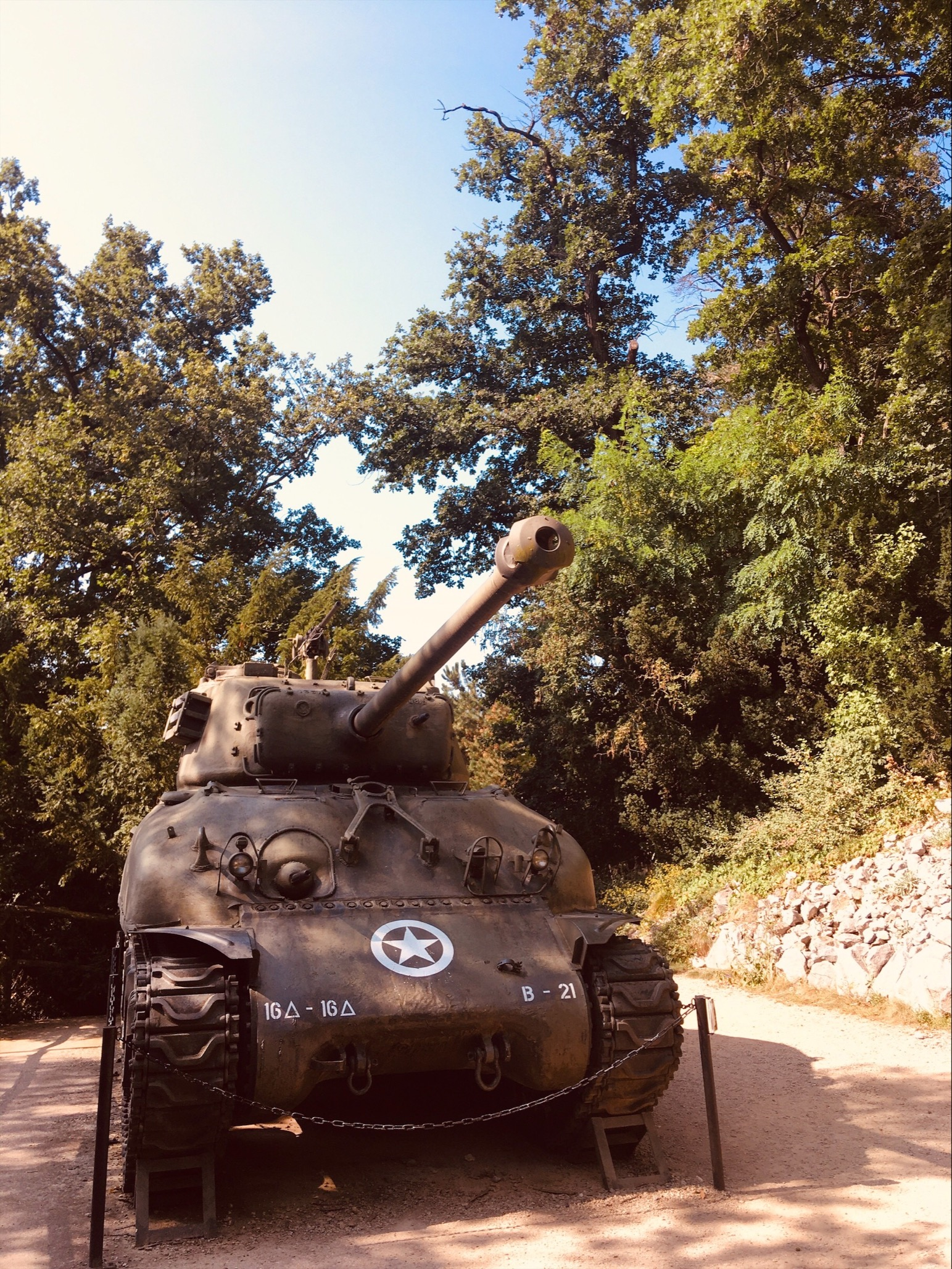 M4 Sherman z plzeňské zoo
